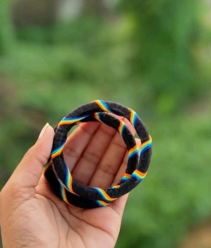 Black Navratri Bangles