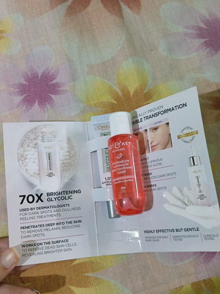 Loreal Serum And Dot &Key