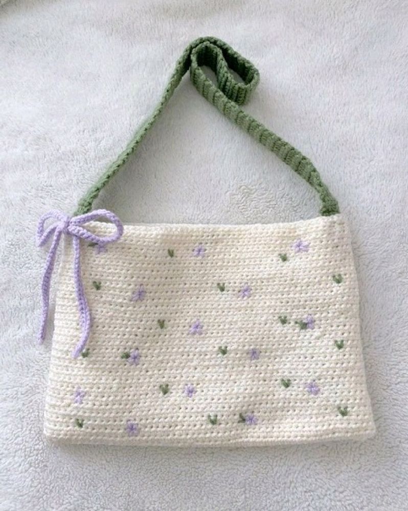 Crochet Cute Bag 🌷