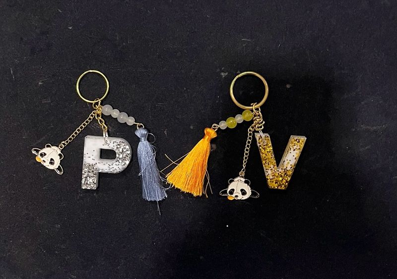 New Resin Keychain