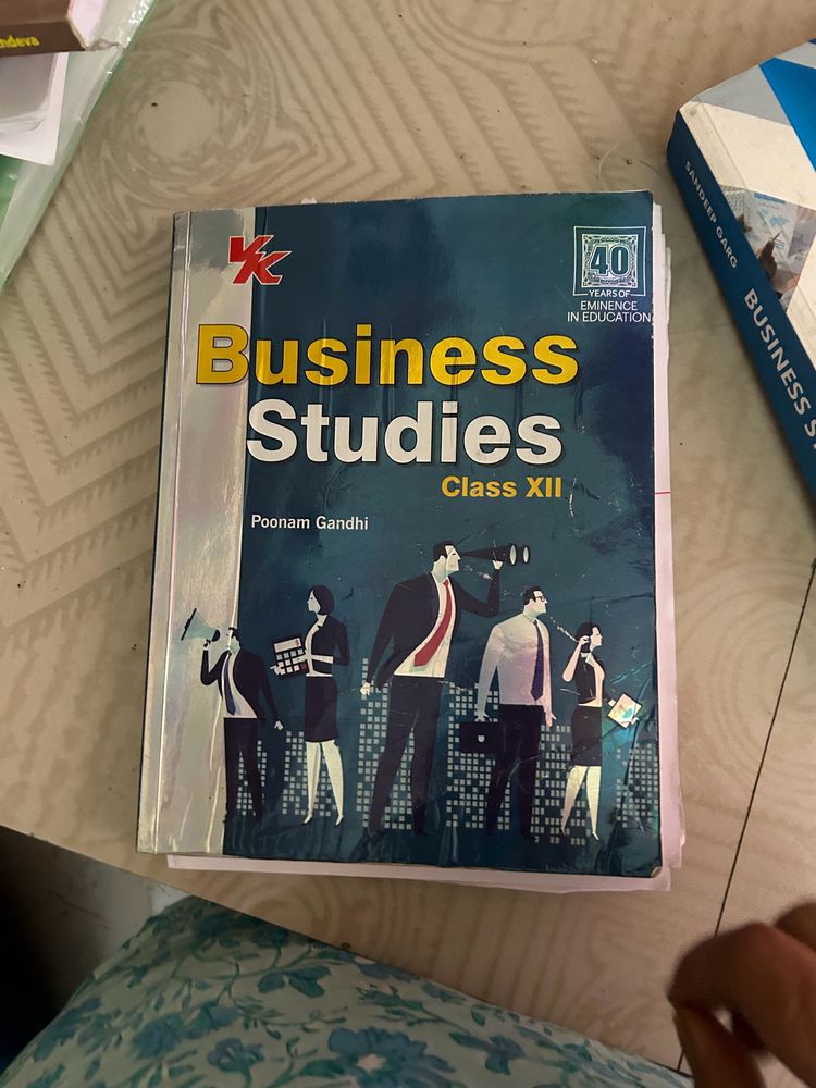 Poonam Gandhi Business Studies For Class 12th