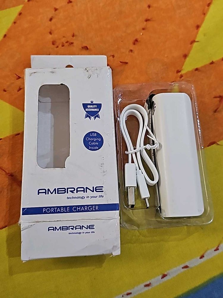 Ambrane P201 2200 Mah Power Bank Original New