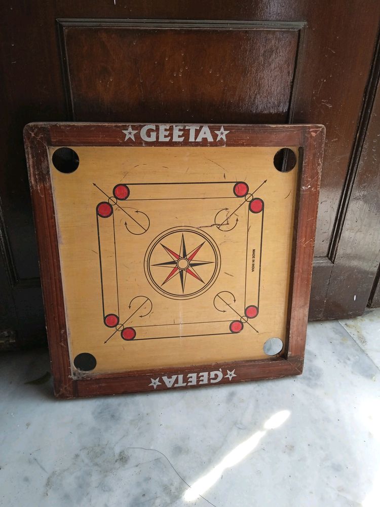 Carrom Board Good Condition With Goti