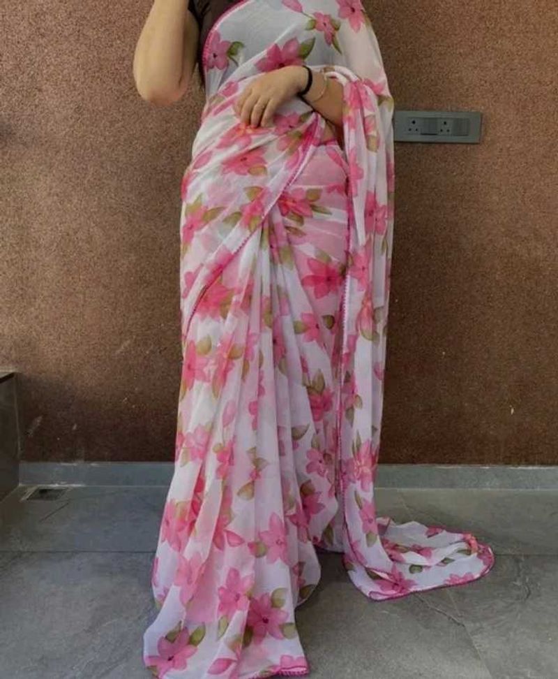 Floral Saree