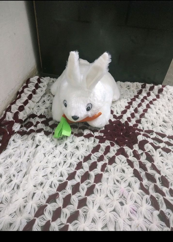 Carrot Eating Rabbit Very Soft Toys