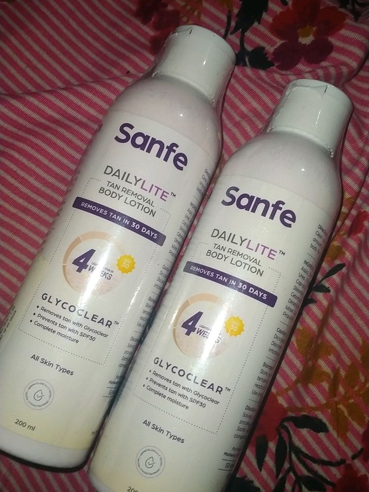 Sanfe Tan Removal Lotion