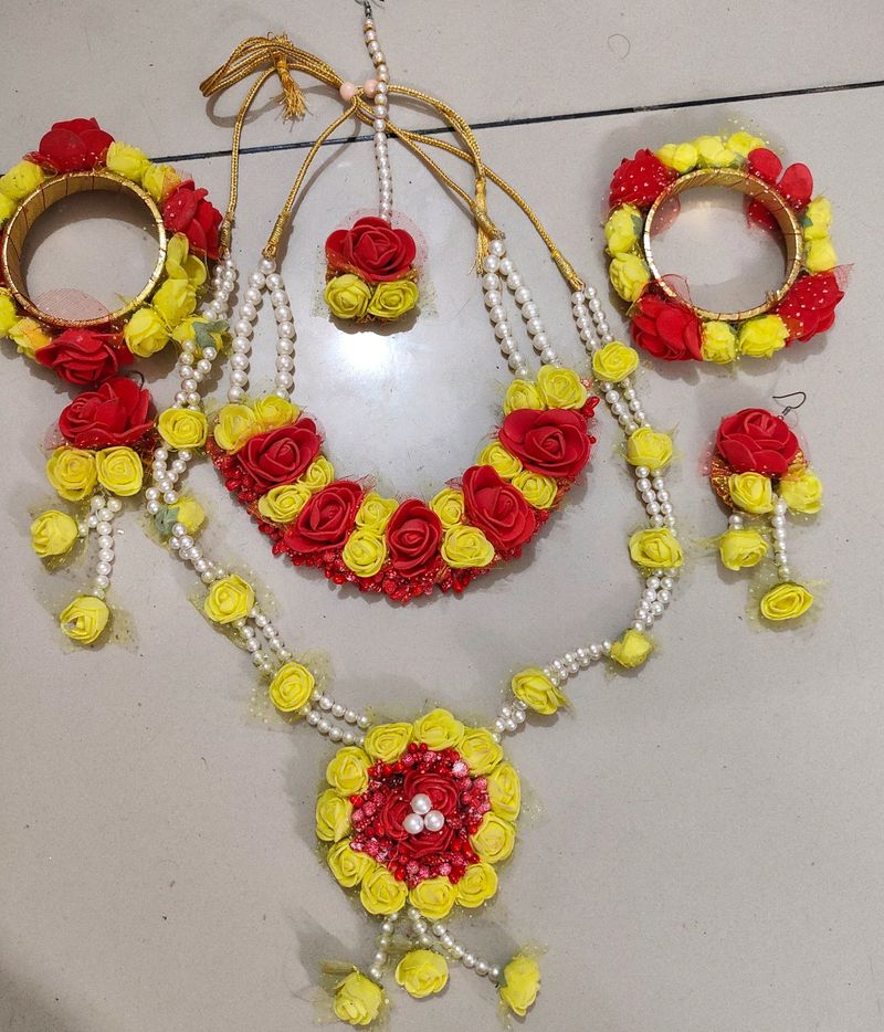 Bridal Haldi Jewellery