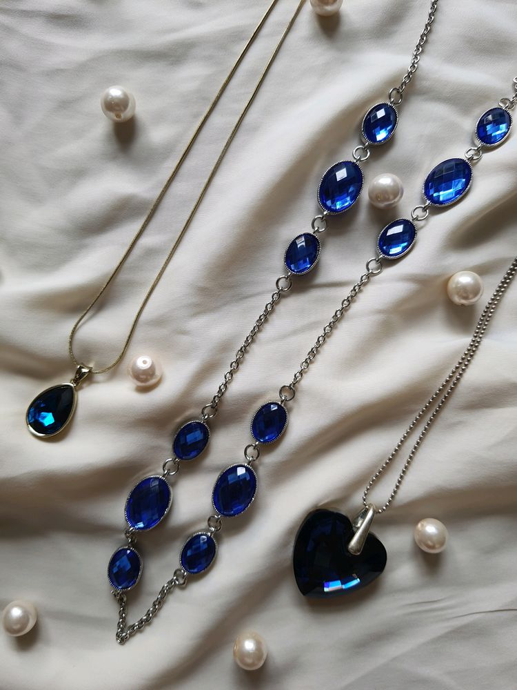 Blue Necklaces