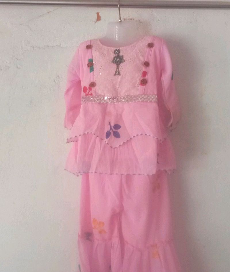 Girls Sharara Suit