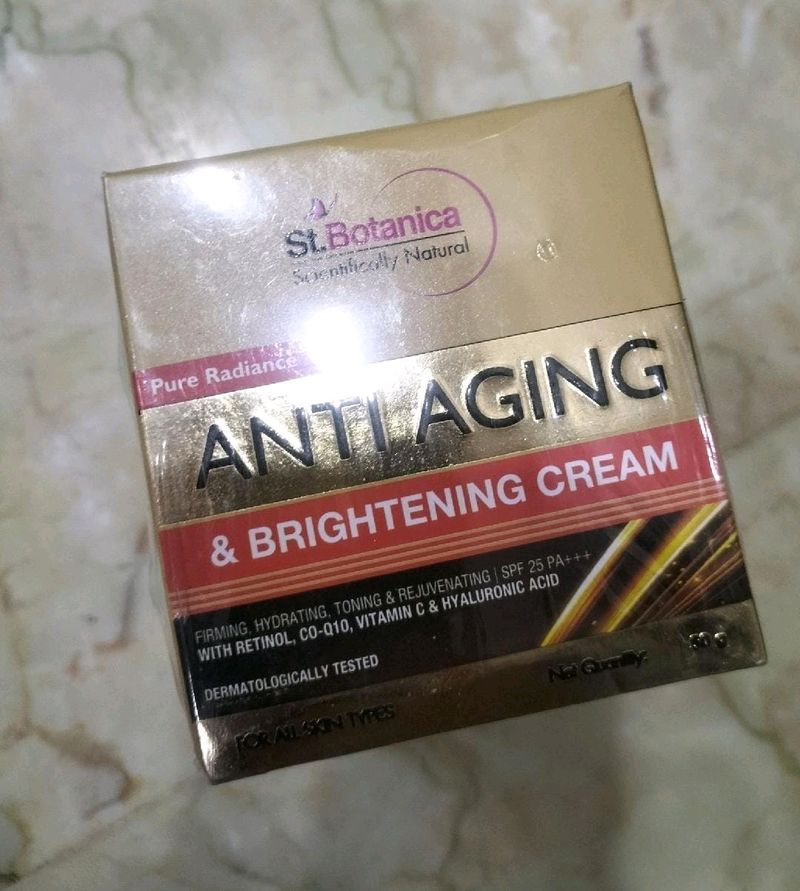 Anti Ageing Brightening Cream