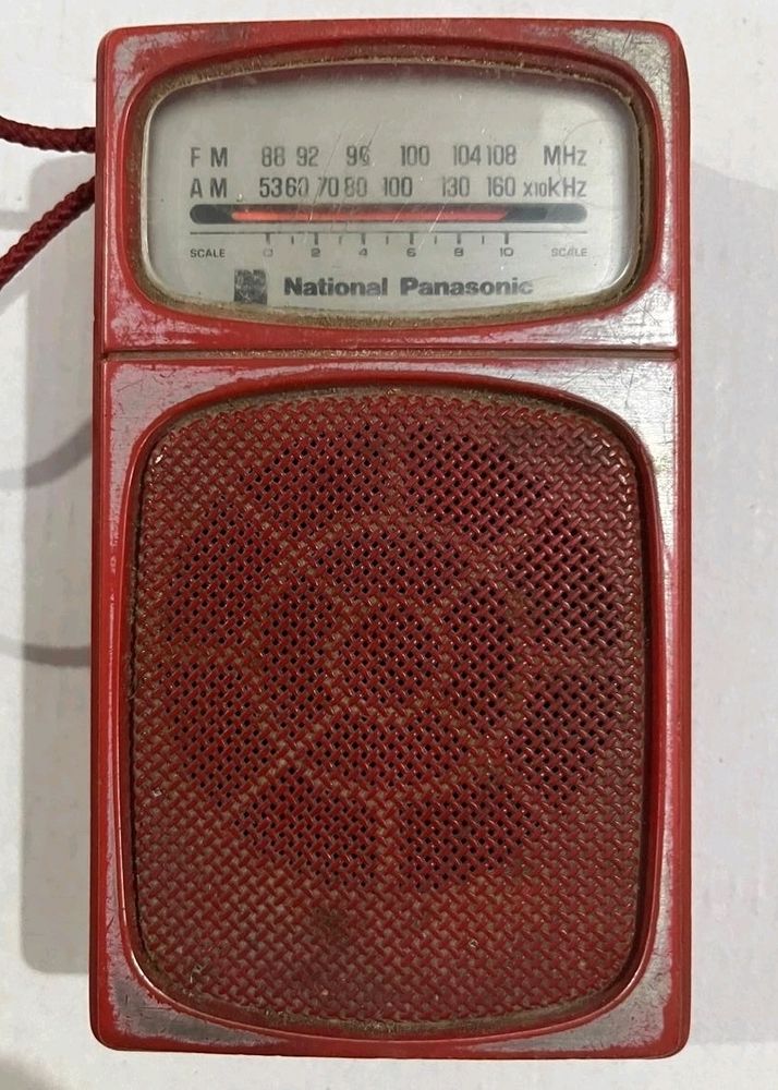 National Penasonic Vintage Pocket Radio,Not Workin