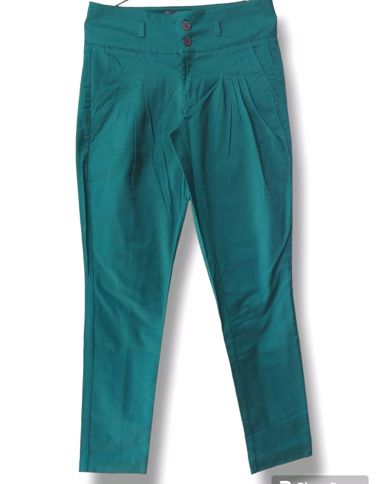 ANNABELLE TEAL GREEN COLOUR PANT 🥰😍