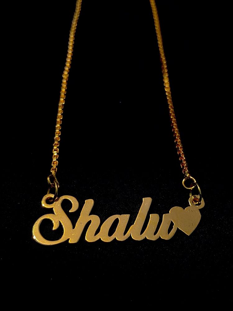 ( Shalu ) Name Golden locket