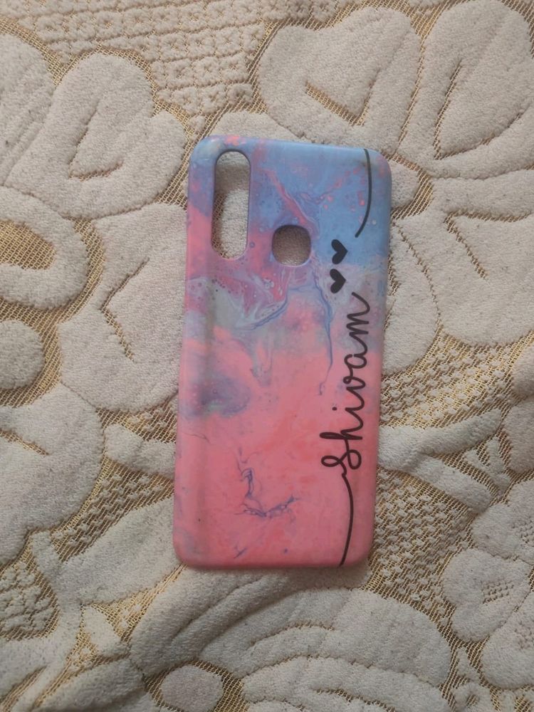 Back Cover For Vivo Y12. ( Hardcase With Name)