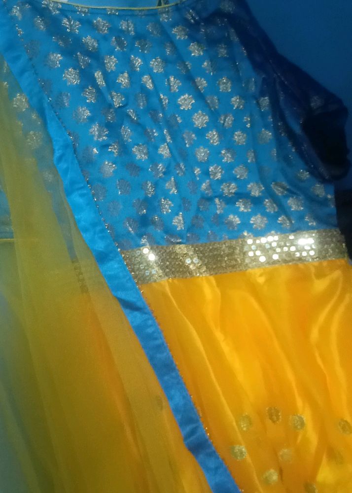 Long Gown with Dupatta