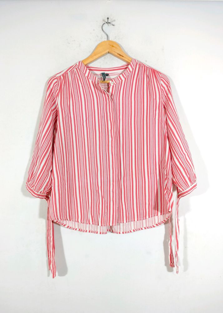 Peach Stripes Top (Women's)