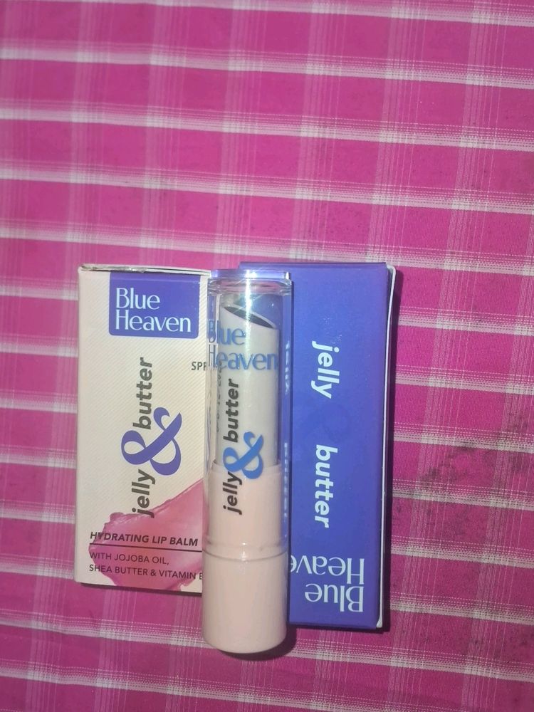 SPF Heart lipbalm blue heaven newly bought