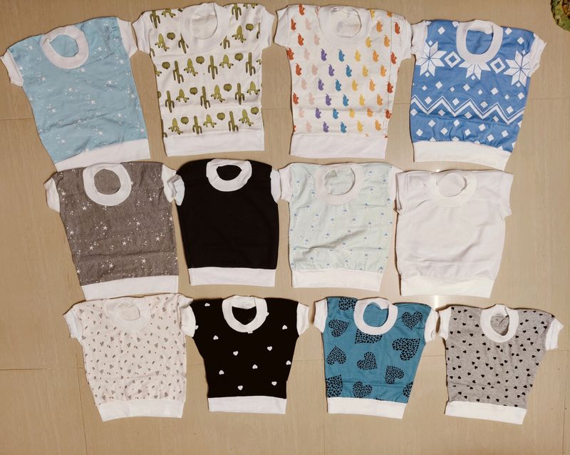 Born Baby Cotton Cloth Total 12 Pcs