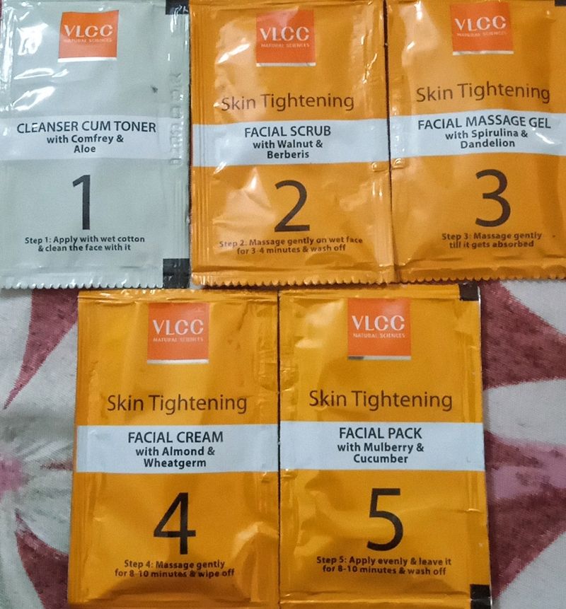 VLCC Facial 5 Packs