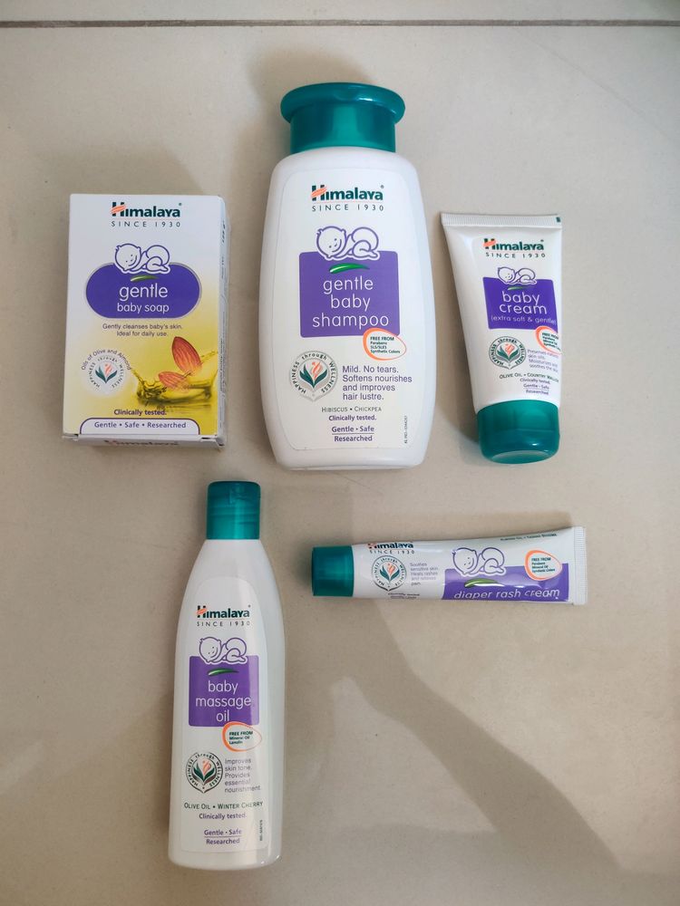 5 Himalaya Baby Care Products