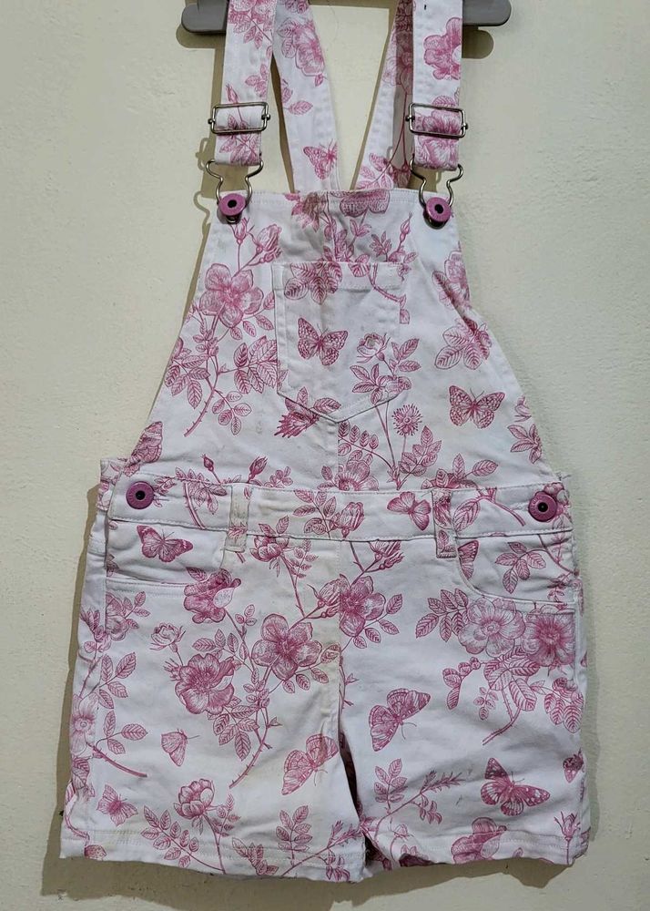 Denim Pinafore For Girls