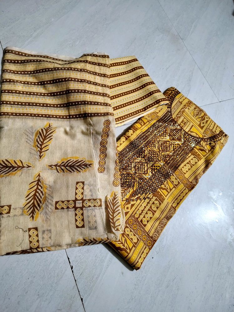 New Kurta Set Material