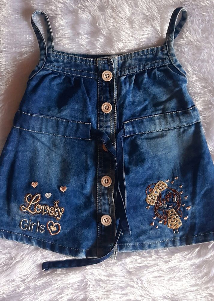 Denim Top For Girls