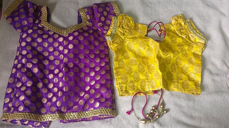 Choli Blouse For 2-6 Years Girl