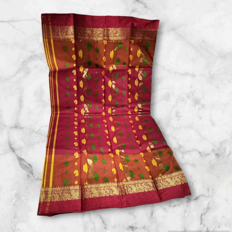 Festival Arrival New Tassar Jamdani Saree