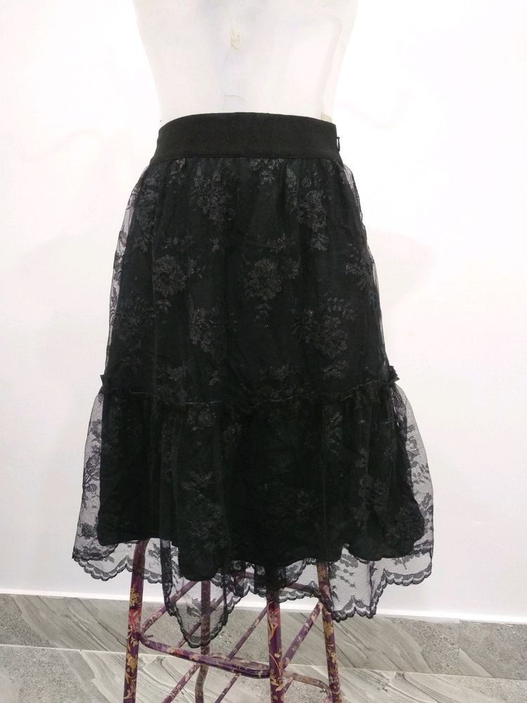 DKNY Vintage Lace Skirt