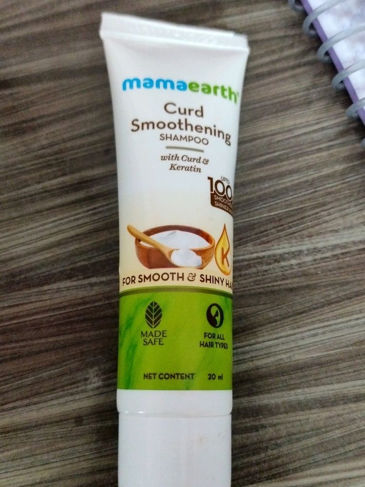 Mamaearth Curd Smoothening Shampoo