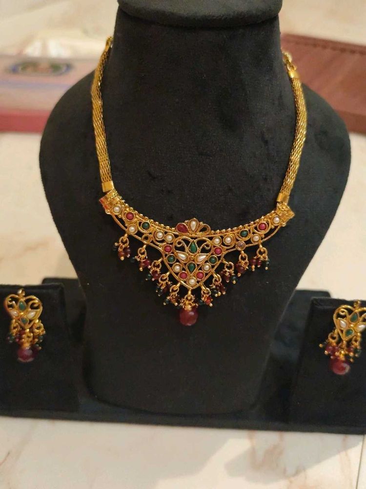 Meenakari 01 Jewellery Set