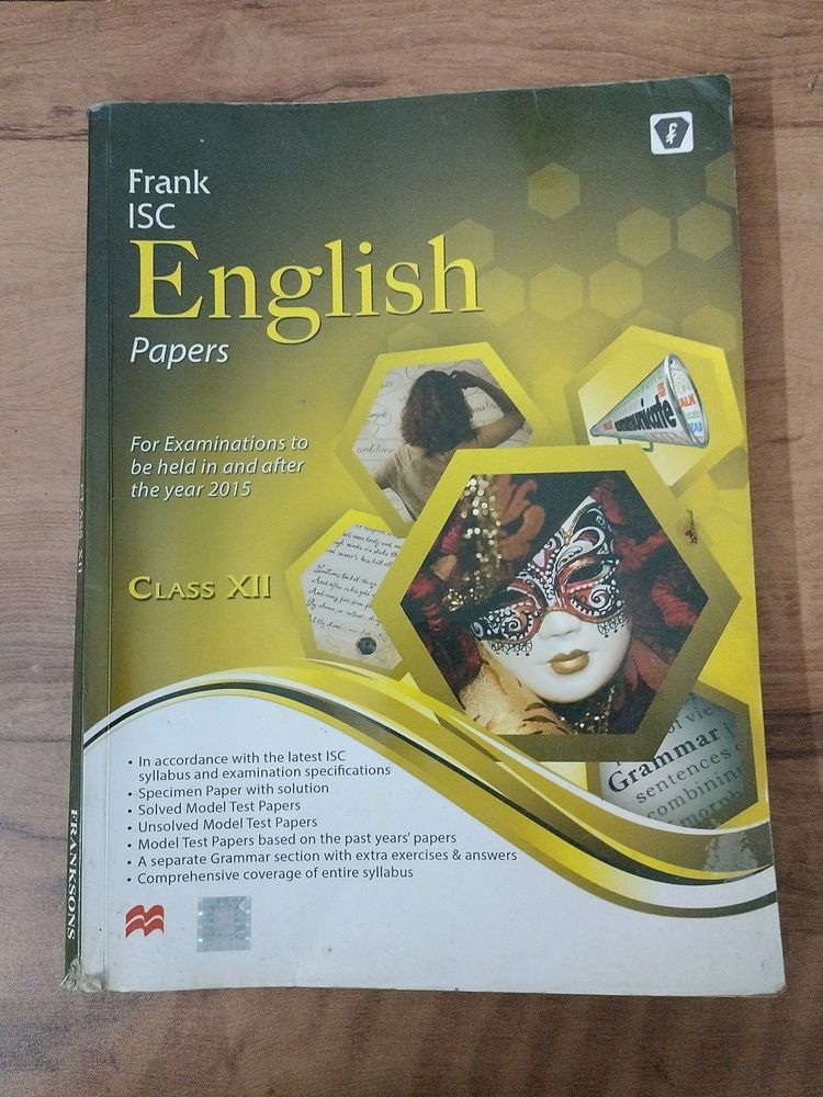 ISC English Papers Frank Class Twelve 12