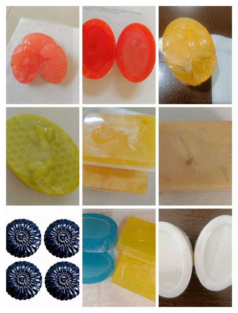 Stock Clearance Sale In Handmade Soaps- Pack Of 5