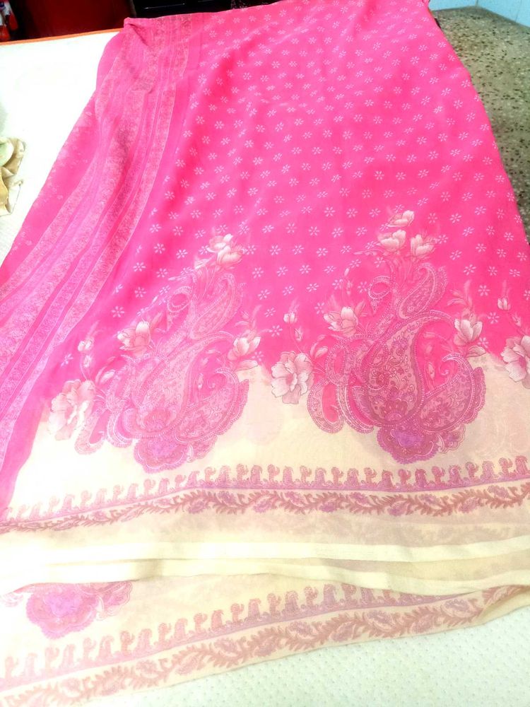 New Not Used Imported Saree .Rs 40 Off Shipping