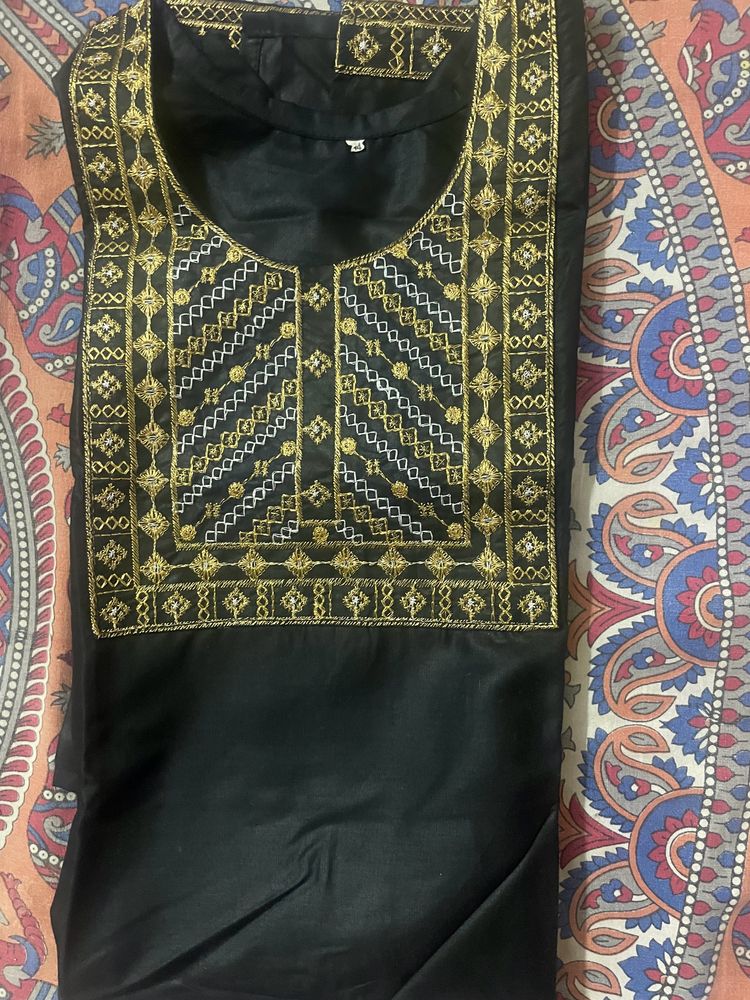 Black Kurta