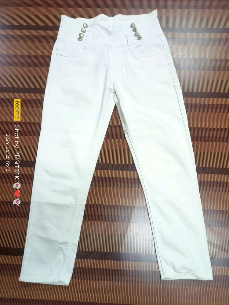 (M-53) 28 Size Slim Fit Denim Jeans