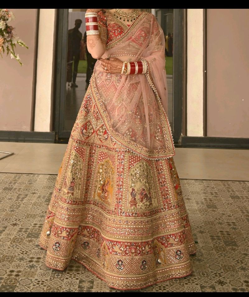 Bridal Lehenga With Beautiful Embroidery