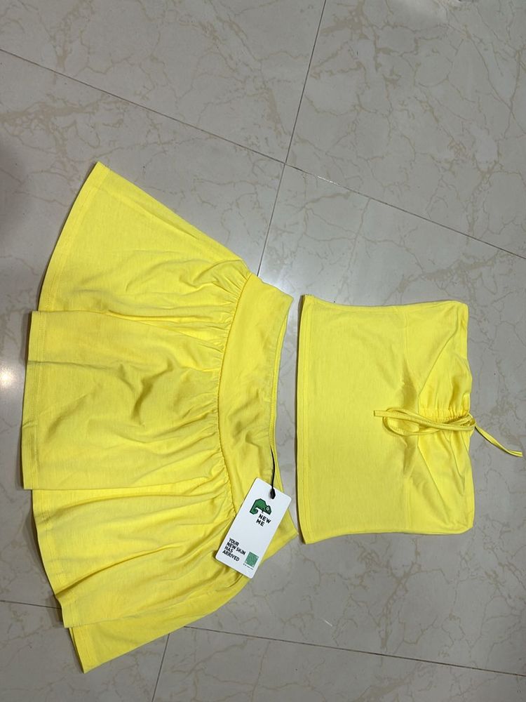 Yellow Co-ord Set (S)