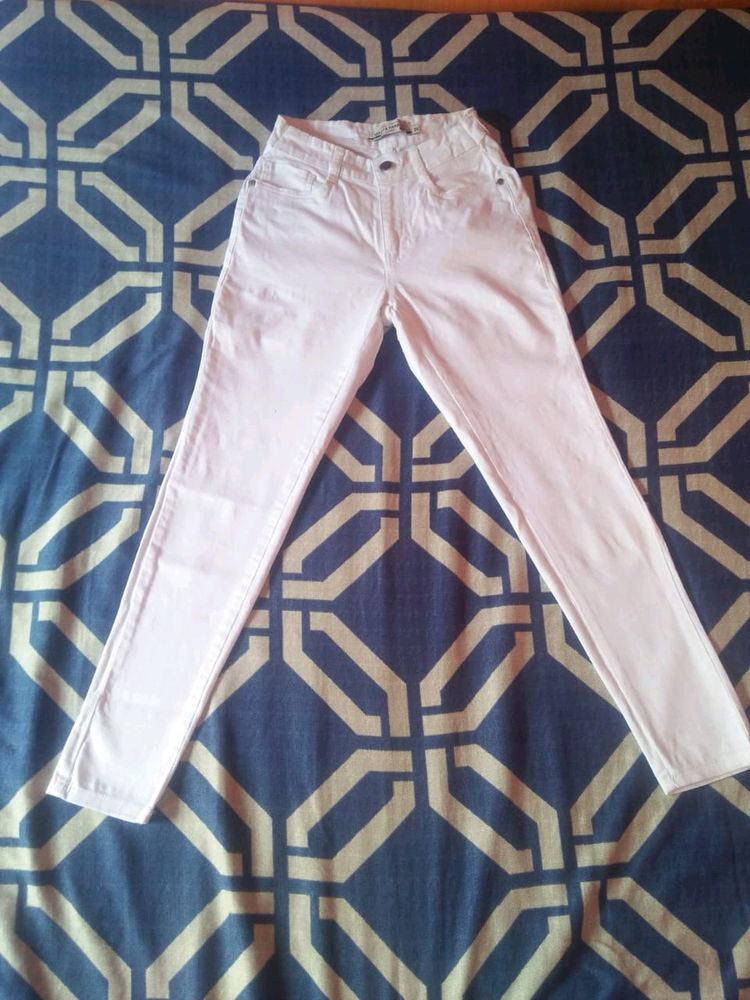 Denim Pure White Jeans