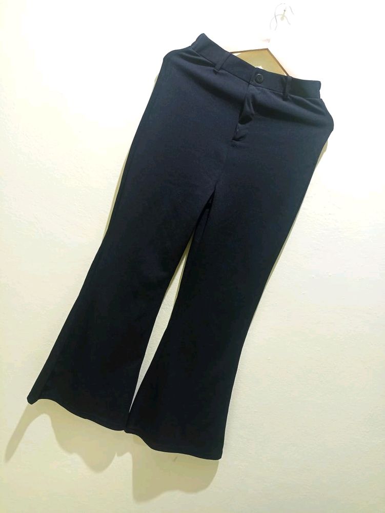 Black Streachable Trouser