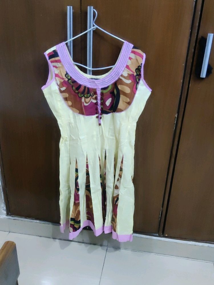 Short Length A Line Kurti