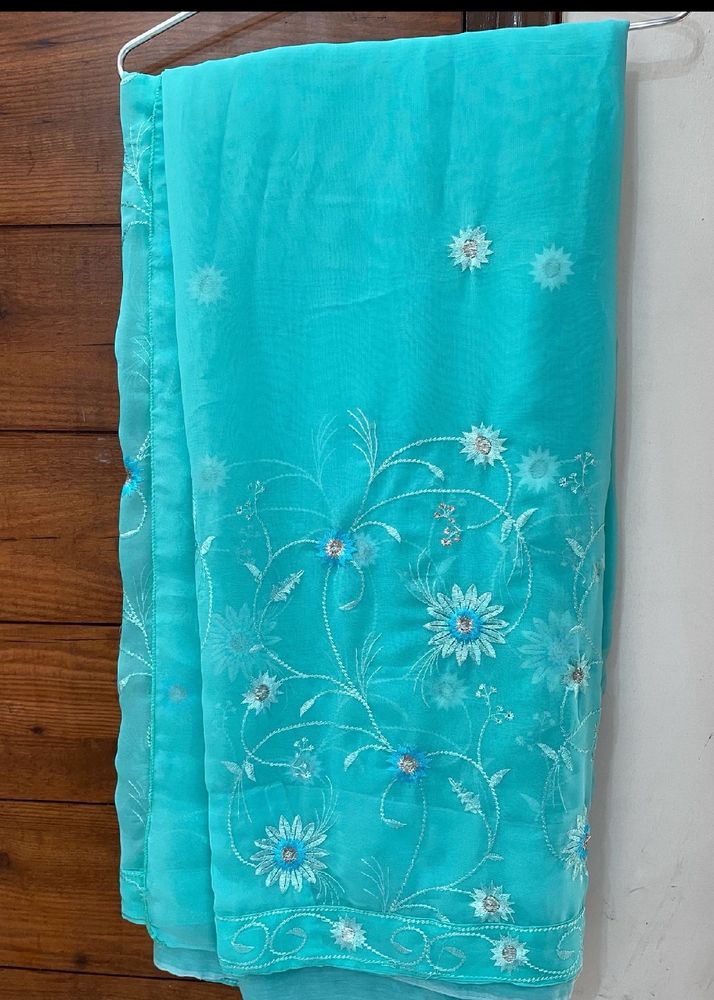 Thread Work Elegant Saree