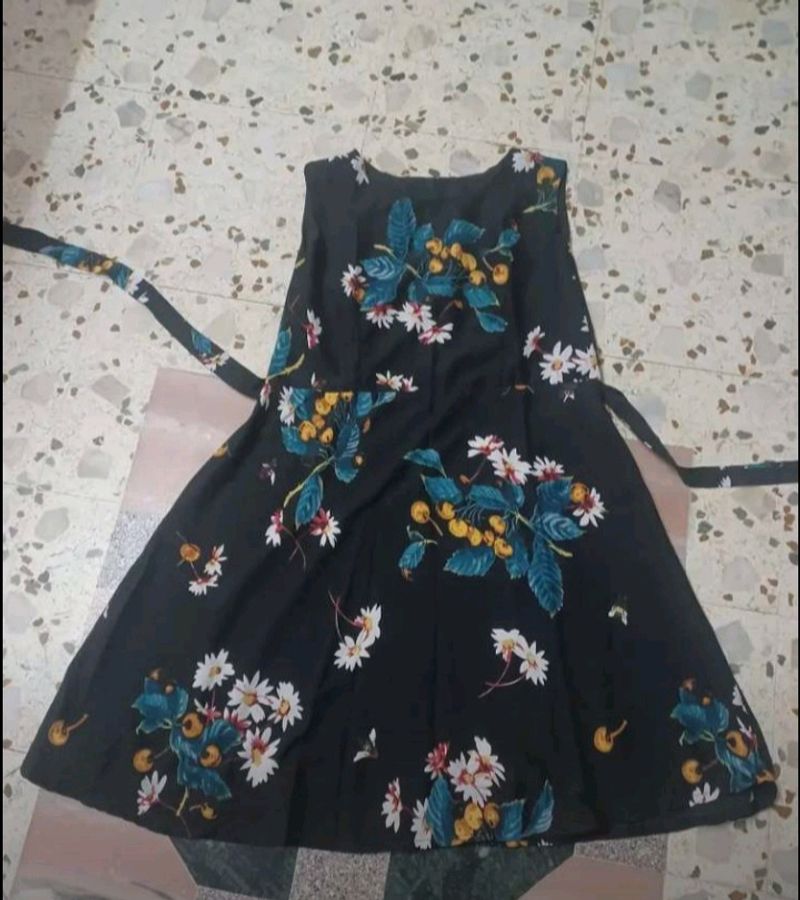 Flower Printed Women Dress