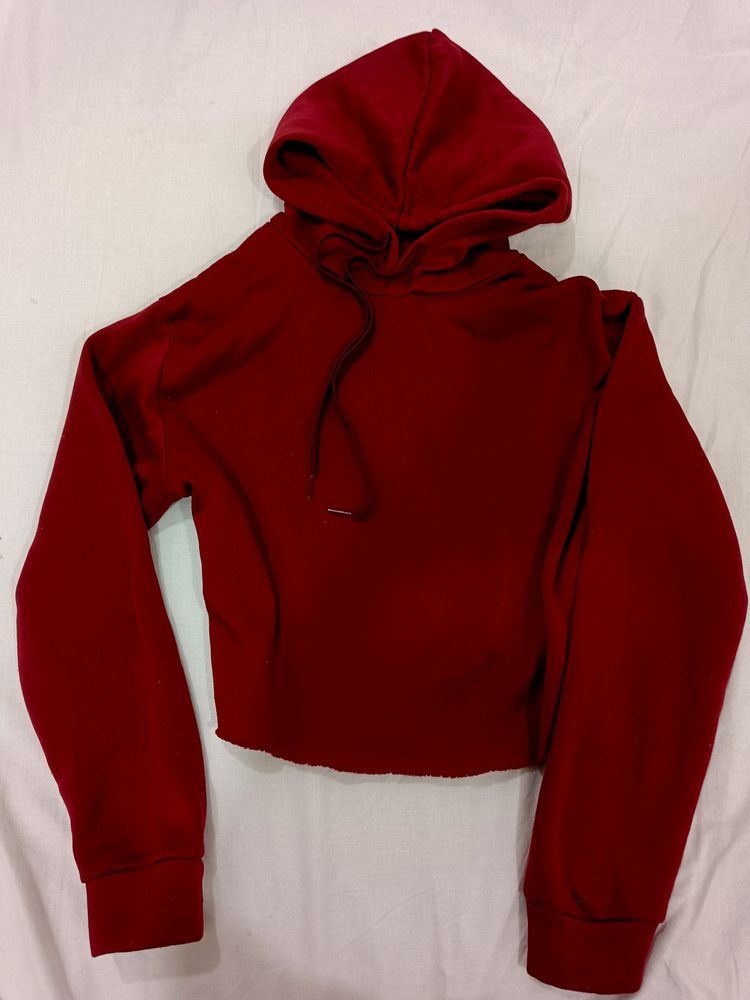 CROPPED HOODIE!!