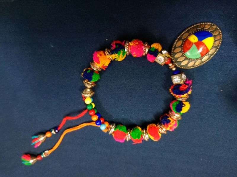 Multicolor Navratri Dokiya