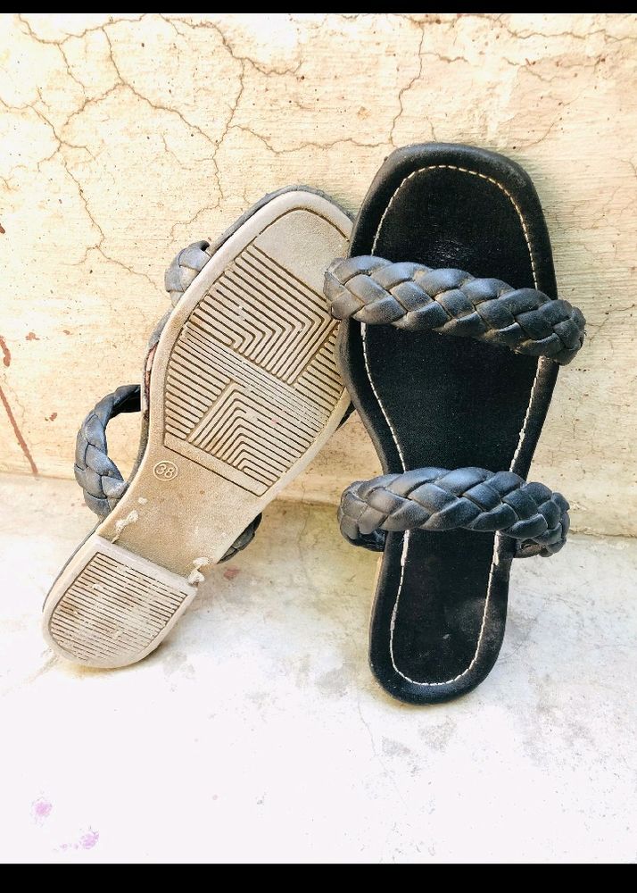 braid flip flop