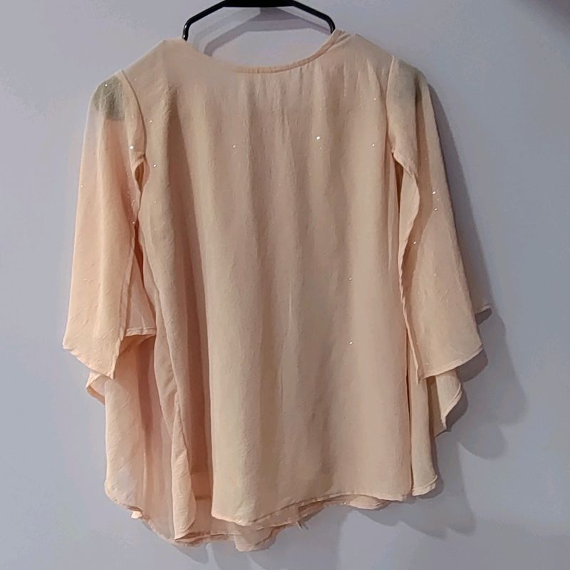 Peach Sparkling Top