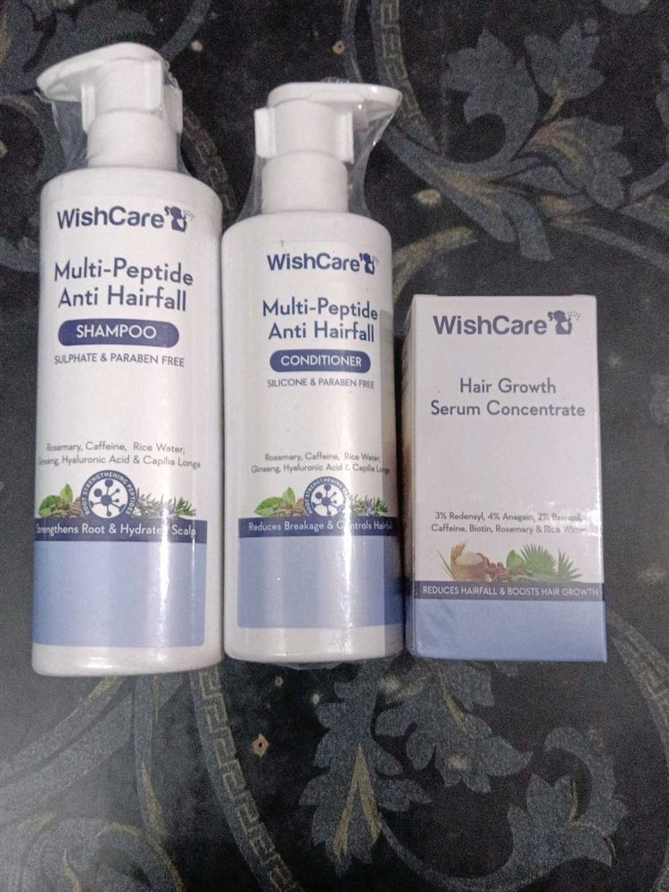 Wishcare Peptide Anti Hairfall Kit