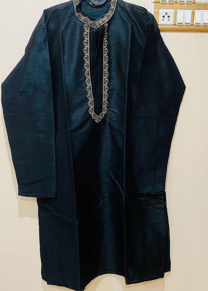 Men’s Black Kurta Set